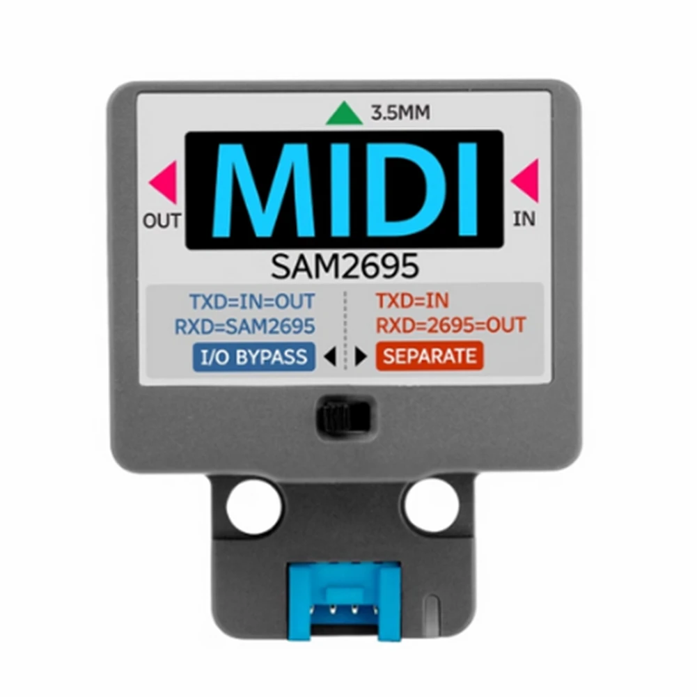 A07I M5 Midi Unit Последовательный порт к блоку Midi Sam2695 Интерфейс обработки звука 3,5 для систем распознавания голоса M5 Atom Ai
A07I M5 Midi Unit Последовательный порт к блоку Midi Sam2695 Интерфейс обработки звука 3,5 для систем распознавания голоса M5 Atom Ai