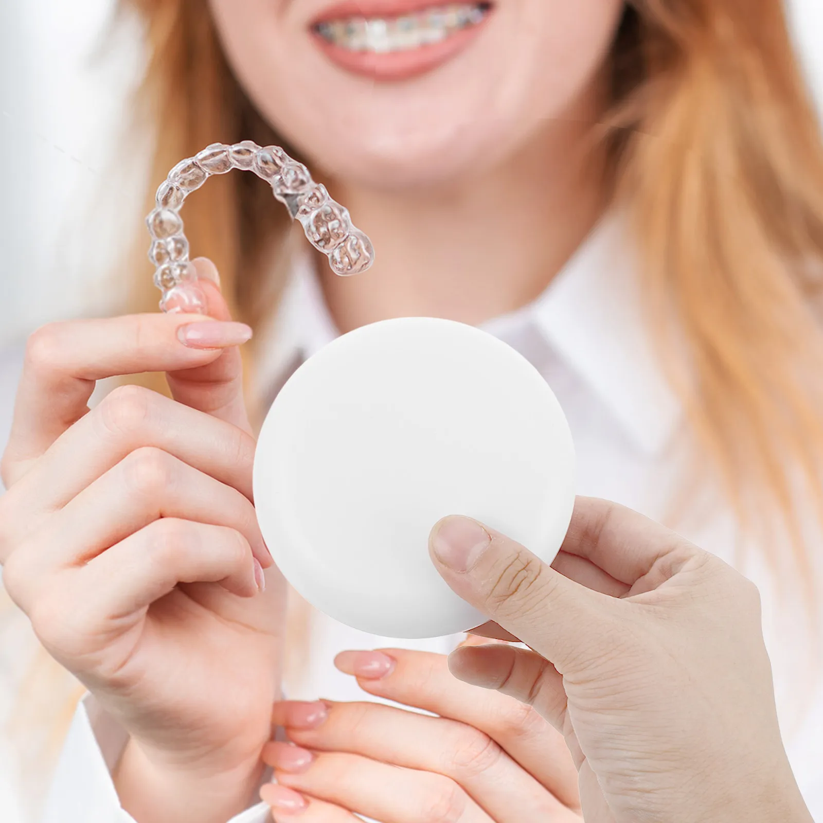 Clear Retainer Case Portable Mirror Dustproof Storage Holder Brace Night Guard Small Accessories Travel Storage
Clear Retainer Case Portable Mirror Dustproof Storage Holder Brace Night Guard Small Accessories Travel Storage