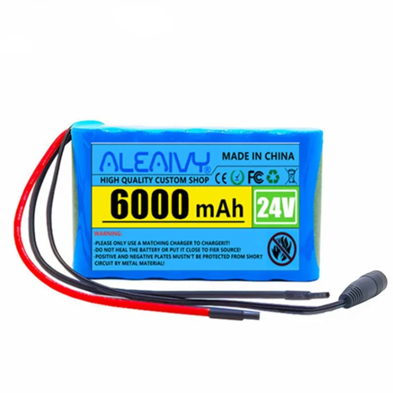 24V 6Ah 6S1P 25.2V 6000mAh Lithium-ion Battery Pack for Small Electric Unicycles Scooters Toys Built-in BMS
24V 6Ah 6S1P 25.2V 6000mAh Lithium-ion Battery Pack for Small Electric Unicycles Scooters Toys Built-in BMS