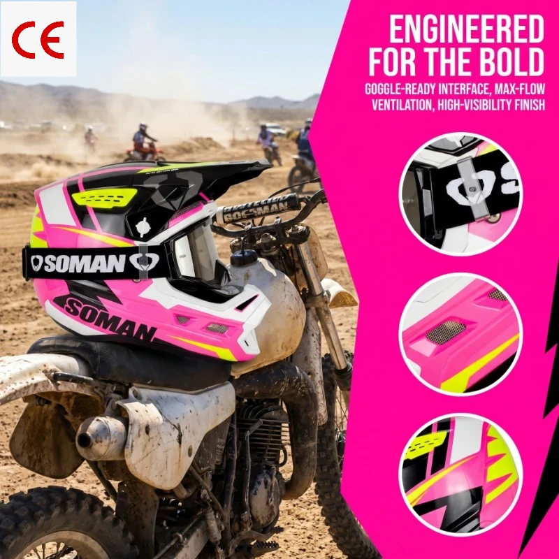 M12 Adult Motorcycle Helmet CE Approved Off Road Motocross Personalized Motorbike Casco Capacete Safe Shockproof Outdoor Riding
M12 Adult Motorcycle Helmet CE Approved Off Road Motocross Personalized Motorbike Casco Capacete Safe Shockproof Outdoor Riding