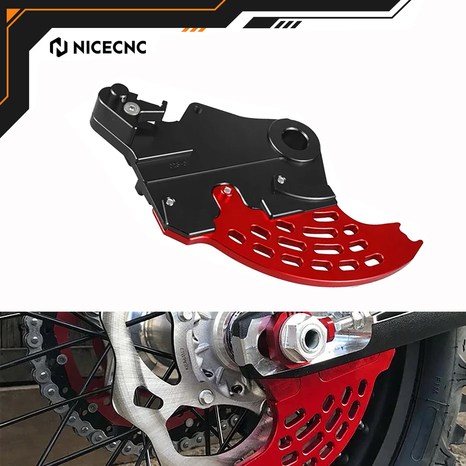 NICECNC For BETA Xtrainer 300 RR 300 2015-2024 RR250 RR480 RR RR-S 350 430 Enduro Racing Rear Brake Caliper Support Disc Guard 
NICECNC For BETA Xtrainer 300 RR 300 2015-2024 RR250 RR480 RR RR-S 350 430 Enduro Racing Rear Brake Caliper Support Disc Guard