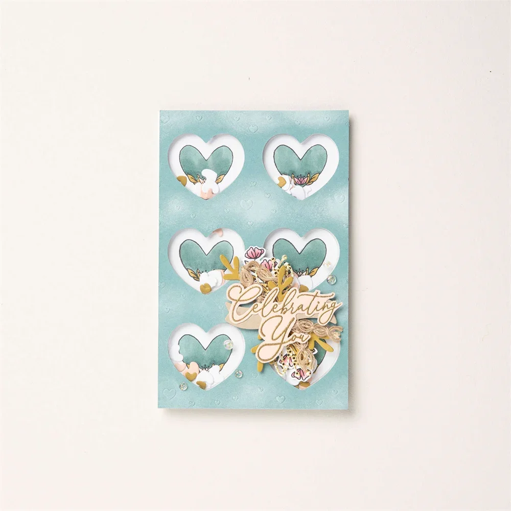 Adoring Hearts Bundles Clear Stamp And Metal Cutting Die For DIY Craft Making Valentine's day Card Photo Scrapbooking Decoration
Adoring Hearts Bundles Clear Stamp And Metal Cutting Die For DIY Craft Making Valentine's day Card Photo Scrapbooking Decoration