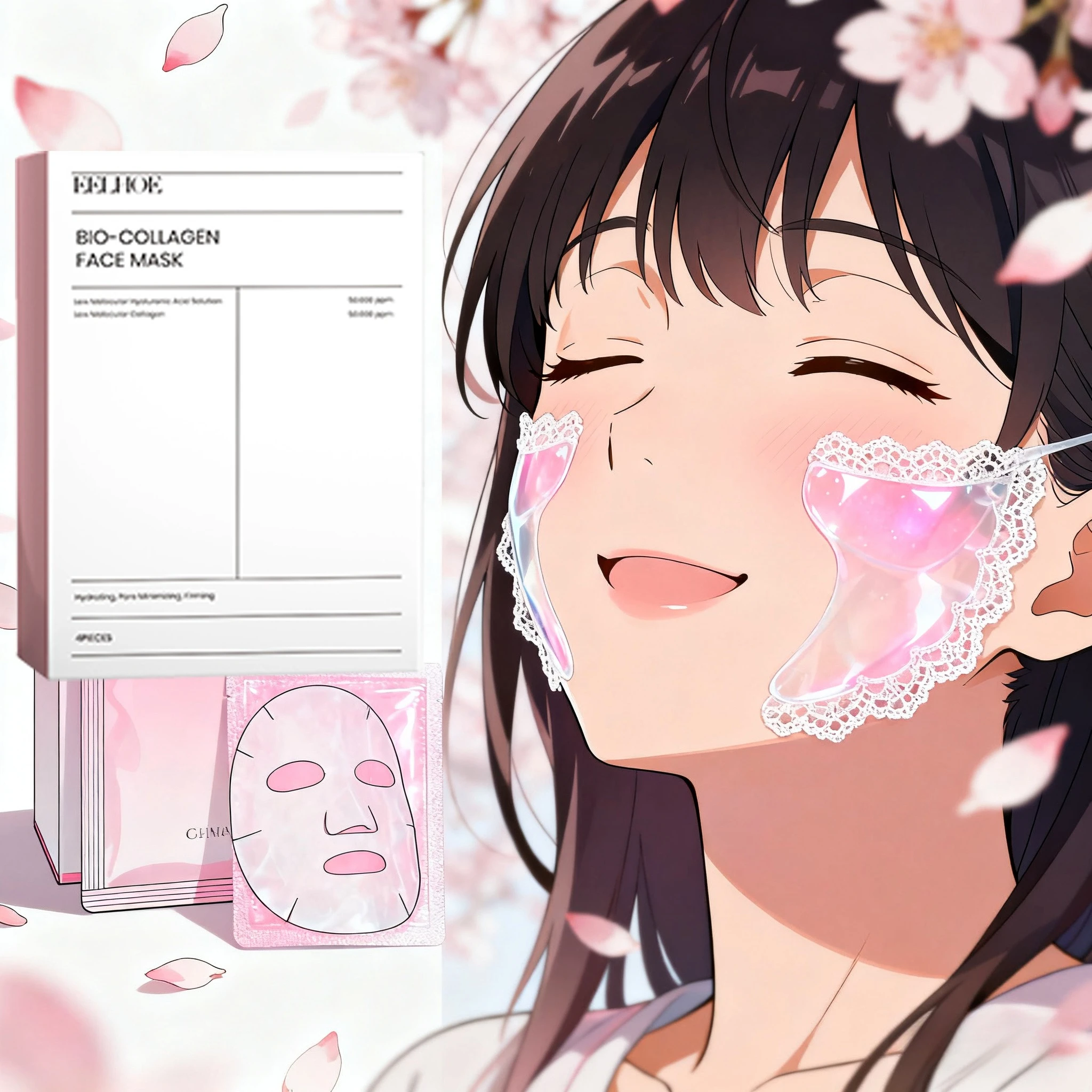 3-я биоколлагеновая маска для лица. Длительная увлажняющая коллагеновая маска: увлажняет кожу и осветляет тусклый цвет лица z26
3-я биоколлагеновая маска для лица. Длительная увлажняющая коллагеновая маска: увлажняет кожу и осветляет тусклый цвет лица z26