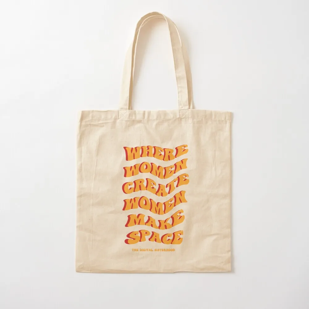 Where Women Create Women Make Space Tote Bag Tote Canvas reusable grocery bags woman Canvas
Where Women Create Women Make Space Tote Bag Tote Canvas reusable grocery bags woman Canvas