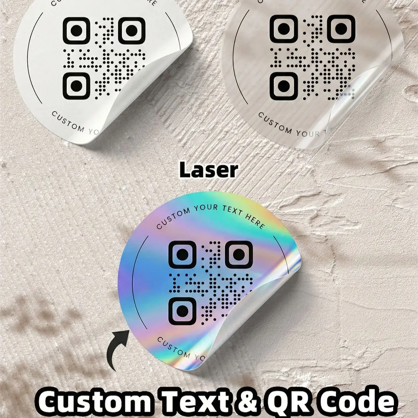 1/60/120/240 custom QR code round stickers, can be printed with any text/image, perfect for parties, labels, and packaging.
1/60/120/240 custom QR code round stickers, can be printed with any text/image, perfect for parties, labels, and packaging.