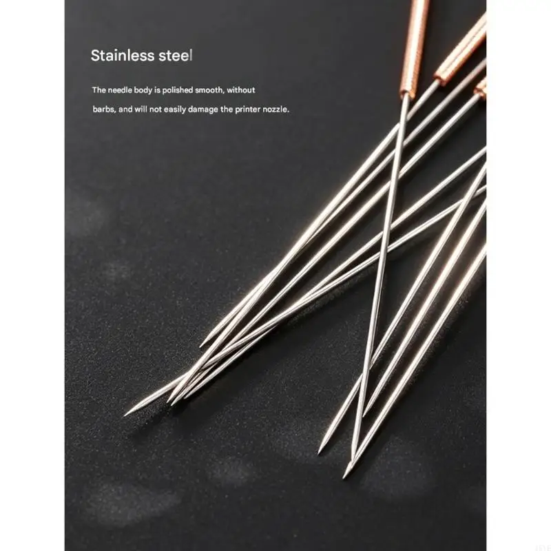 10Pcs 3D Printer Nozzle Cleaning Stainless Steel Nozzle Cleaning Needle
10Pcs 3D Printer Nozzle Cleaning Stainless Steel Nozzle Cleaning Needle