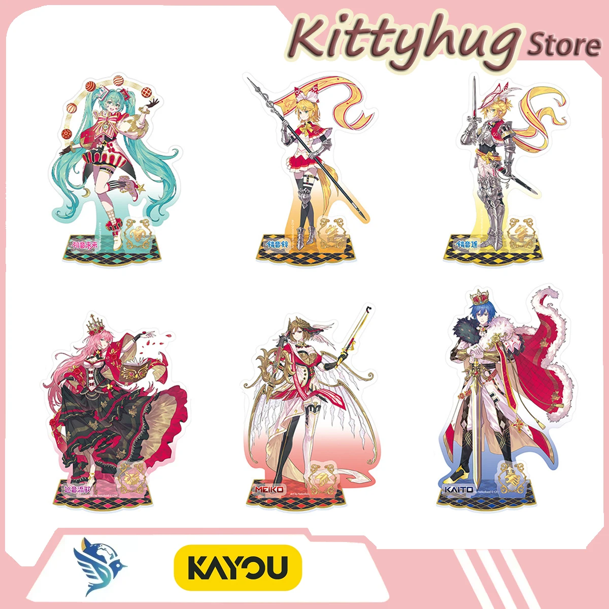 Kayou Hatsune Miku Acrylic Stand Figure Official Piapro Characters Phantom Mirage Series Desk Ornament Collectible Gift
Kayou Hatsune Miku Acrylic Stand Figure Official Piapro Characters Phantom Mirage Series Desk Ornament Collectible Gift