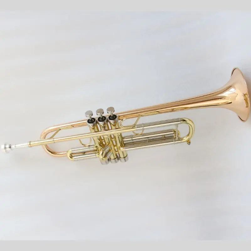 Professional Brass Trumpet High Grade B Flat Key Trumpet Instrument Gold Brass Bell Trumpet
Professional Brass Trumpet High Grade B Flat Key Trumpet Instrument Gold Brass Bell Trumpet