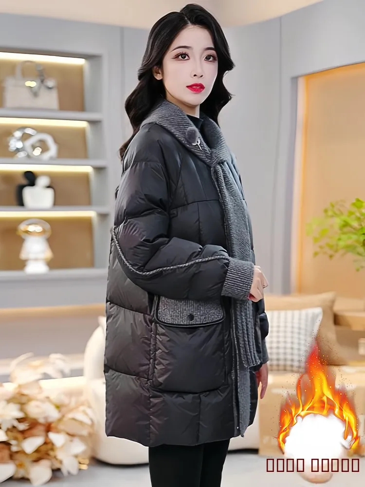 Женская утепленная хлопковая куртка на флисовой подкладке, теплая зимняя куртка с воротником-стойкой, длинными рукавами, в корейском стиле, верхняя одежда
Женская утепленная хлопковая куртка на флисовой подкладке, теплая зимняя куртка с воротником-стойкой, длинными рукавами, в корейском стиле, верхняя одежда