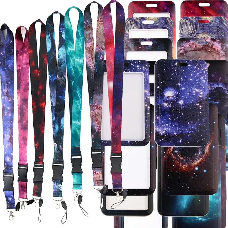 Vast Starry Sky Mobile Phone Lanyard Work Card Label Hanging Piece Webbing Student Meal Card Bus Embossed Hard Card
Vast Starry Sky Mobile Phone Lanyard Work Card Label Hanging Piece Webbing Student Meal Card Bus Embossed Hard Card