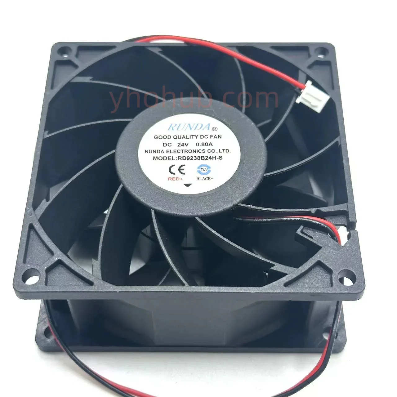 Ltsf For RD9238B24H-S DC 24V 0.80A 90x90x38mm 2-Wire Server Cooling Fan 9cm
Ltsf For RD9238B24H-S DC 24V 0.80A 90x90x38mm 2-Wire Server Cooling Fan 9cm