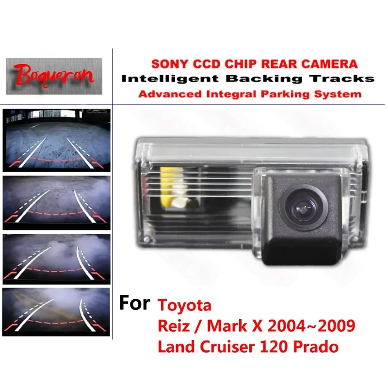 for Toyota Reiz Mark X Land Cruiser 120 Prado CCD Car Backup Parking Camera Intelligent Tracks Dynamic Guidance Rear View Camera
for Toyota Reiz Mark X Land Cruiser 120 Prado CCD Car Backup Parking Camera Intelligent Tracks Dynamic Guidance Rear View Camera