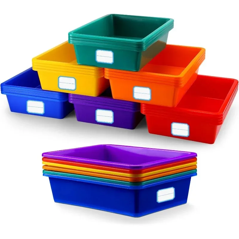 24 шт. пластиковые контейнеры для хранения Cubby, организация Cubby в классе с самоклеящимися этикетками, небольшие штабелируемые контейнеры для хранения
24 шт. пластиковые контейнеры для хранения Cubby, организация Cubby в классе с самоклеящимися этикетками, небольшие штабелируемые контейнеры для хранения