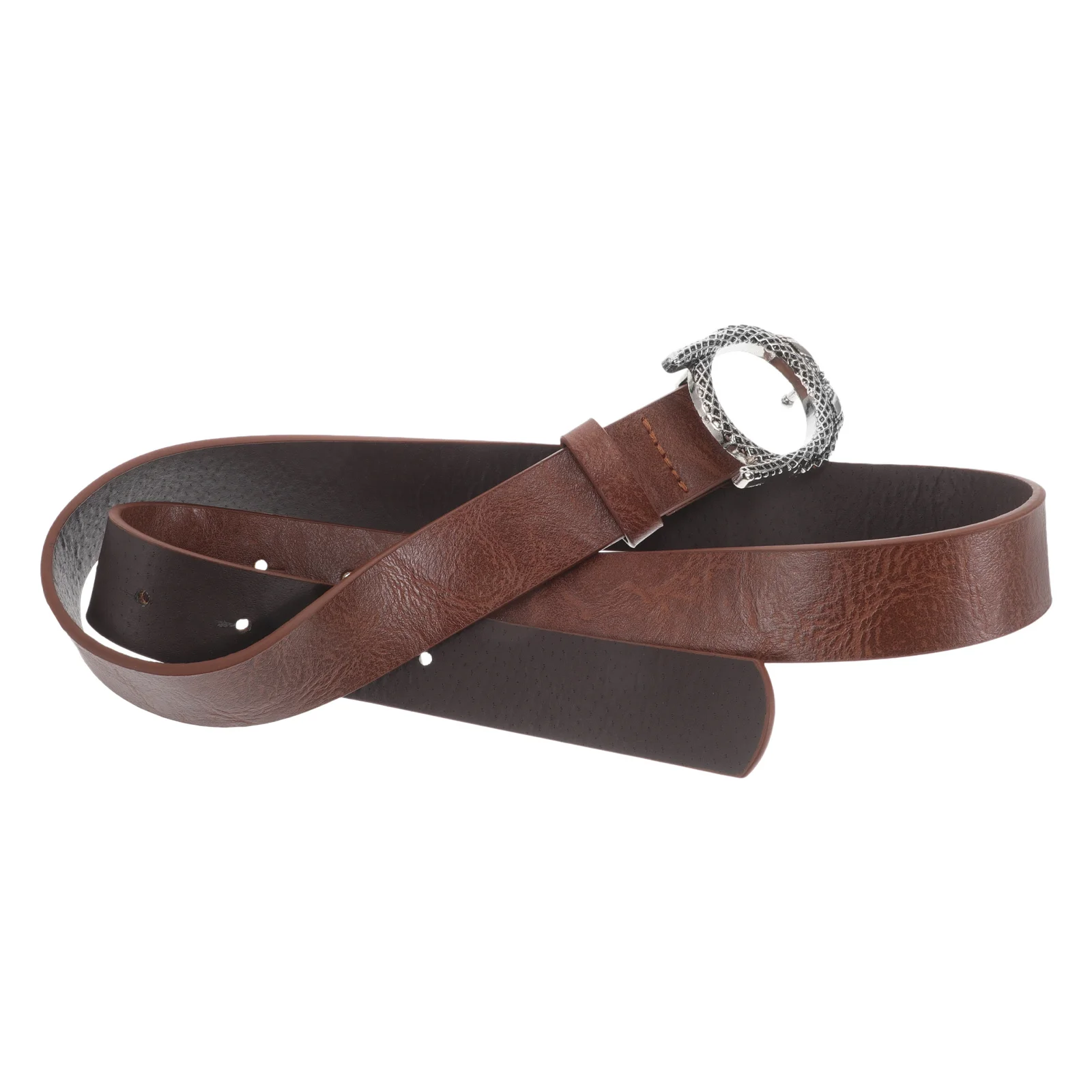 Stylish Women PU Belt Vintage Design Adjustable Length Snake Shape Buckle Western Waistband Accessory PU Waist Belt
Stylish Women PU Belt Vintage Design Adjustable Length Snake Shape Buckle Western Waistband Accessory PU Waist Belt