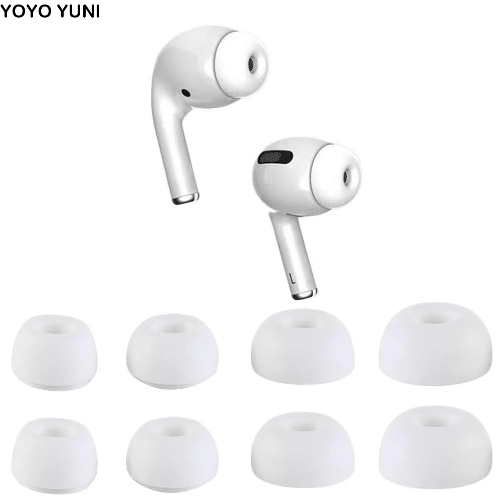 1pair Ear Tips Accessories Earmuffs Earplug Cover Soft Silicone Ear Tips White XS/S/M/L Headphone Eartips For Airpods Pro 1/2
1pair Ear Tips Accessories Earmuffs Earplug Cover Soft Silicone Ear Tips White XS/S/M/L Headphone Eartips For Airpods Pro 1/2