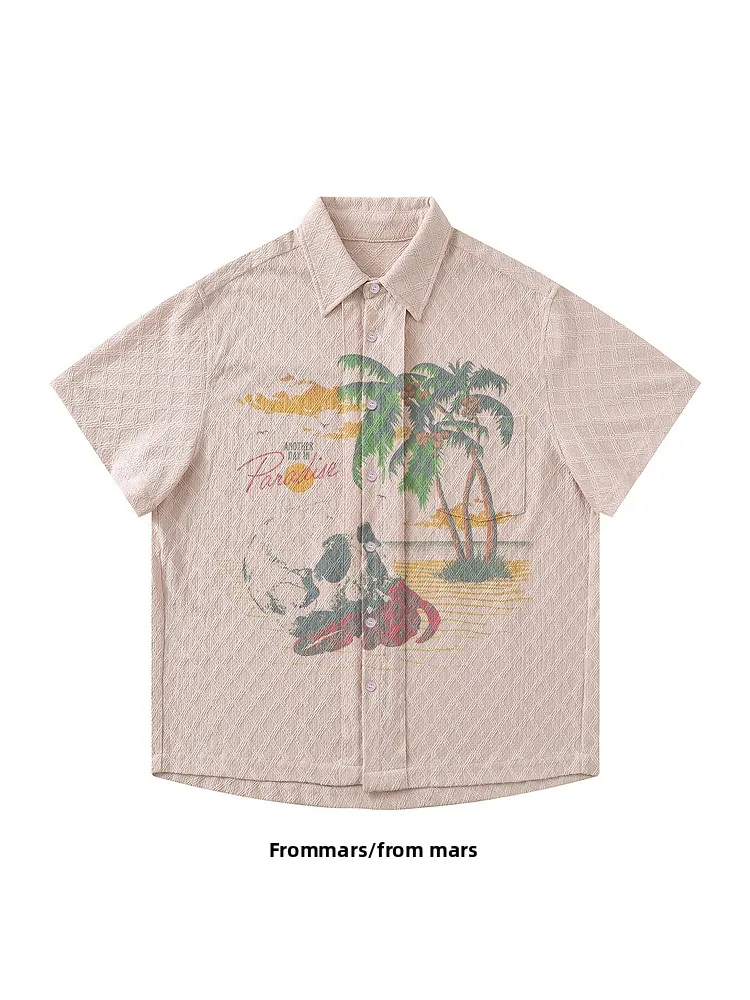 Loose ort Sve nut Tree Print irt Summer Vaion Casual Wear from Harajuku Sle Retro Couple Match
Loose ort Sve nut Tree Print irt Summer Vaion Casual Wear from Harajuku Sle Retro Couple Match