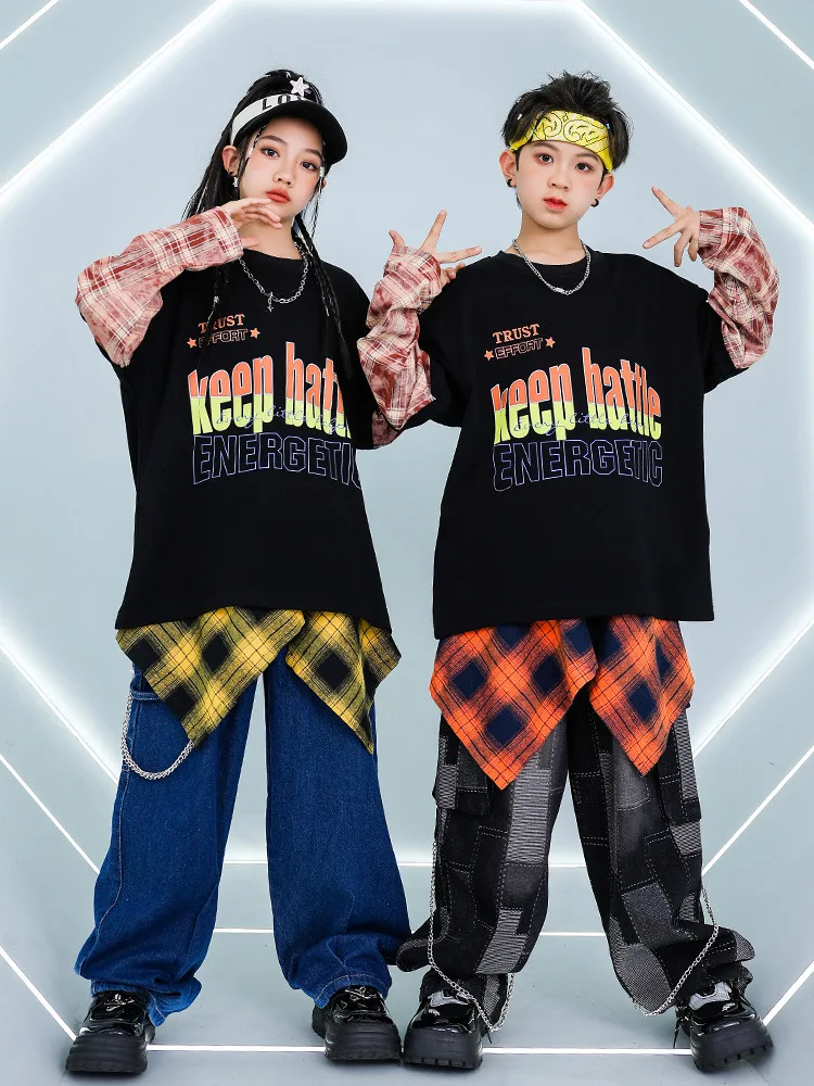 Boys K-pop Street Dance Solid Vest Sweatshirt Baggy Black Cargo Pants Girls Hip Hop Clothes Sets Children Kids Jazz Streetwear
Boys K-pop Street Dance Solid Vest Sweatshirt Baggy Black Cargo Pants Girls Hip Hop Clothes Sets Children Kids Jazz Streetwear