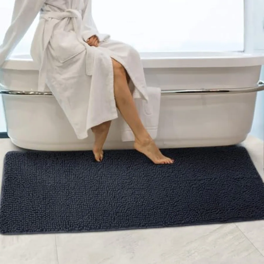 Secura Bathroom Rugs 47x28, Ultra Soft Chenille Bath Mat, Super Absorbent and Quick Dry Bathroom Mat, Non Slip Machine Washable
Secura Bathroom Rugs 47x28, Ultra Soft Chenille Bath Mat, Super Absorbent and Quick Dry Bathroom Mat, Non Slip Machine Washable