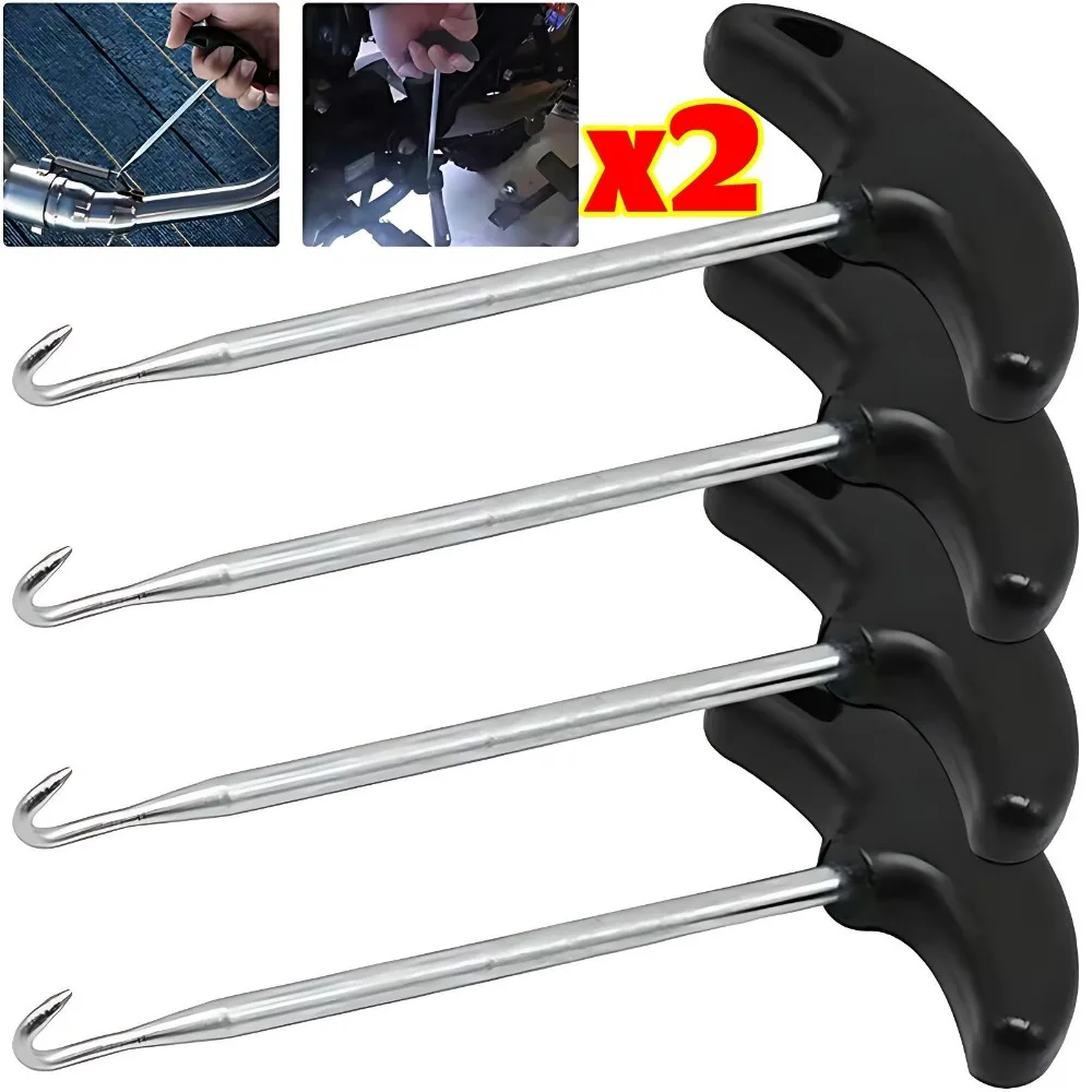 Motorcycle Exhaust Pipe Spring Hook Puller Tool T Handle Stainless Steel for Motocross Dirt Bike ATV Scooter Muffler Repair Kit
Motorcycle Exhaust Pipe Spring Hook Puller Tool T Handle Stainless Steel for Motocross Dirt Bike ATV Scooter Muffler Repair Kit