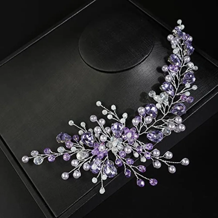 JWICOS Bride Wedding Hair Vine Pearl Bridal Hair Piece Crystal Wedding Hair Accessories Long Headband for Women and Girls light
JWICOS Bride Wedding Hair Vine Pearl Bridal Hair Piece Crystal Wedding Hair Accessories Long Headband for Women and Girls light