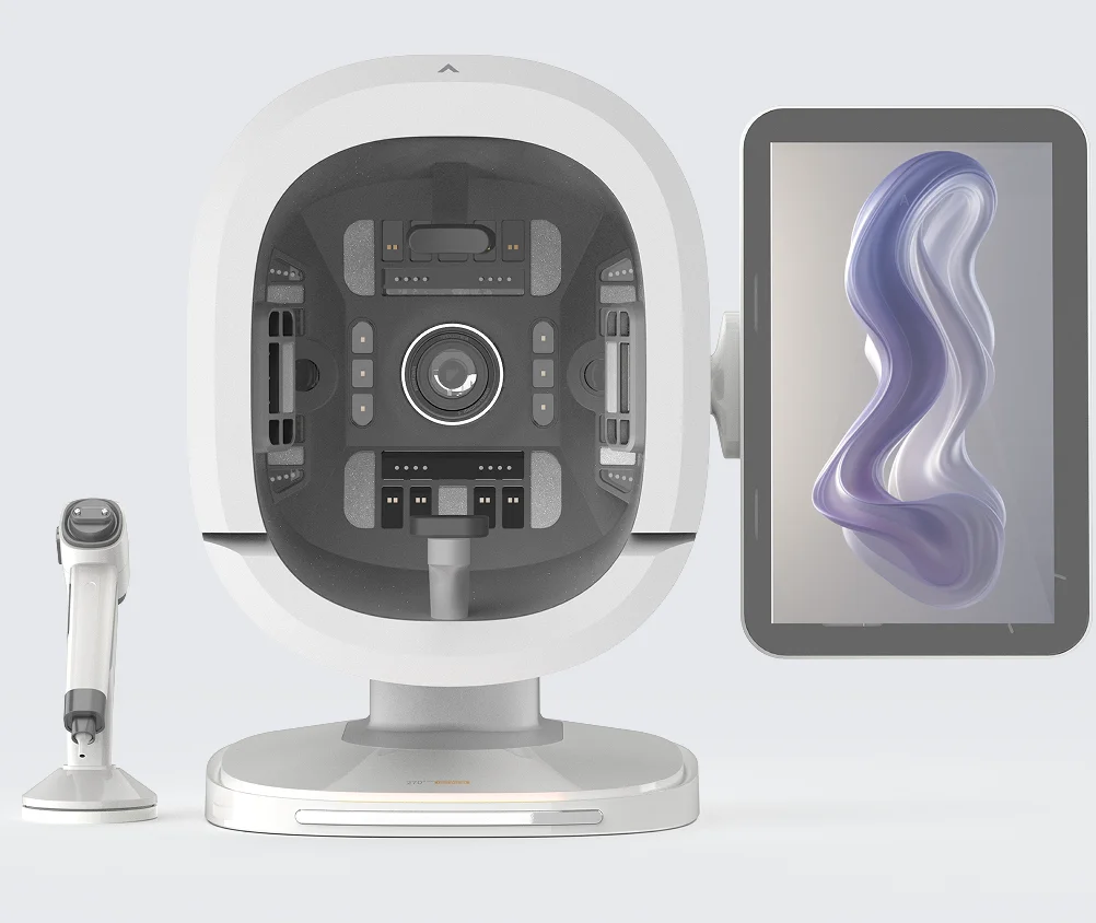 K33 Skin Detection Analyzer Facial Scanner Intelligent Facial Skin Diagnosis Equipment With High Definition Display Screen
K33 Skin Detection Analyzer Facial Scanner Intelligent Facial Skin Diagnosis Equipment With High Definition Display Screen