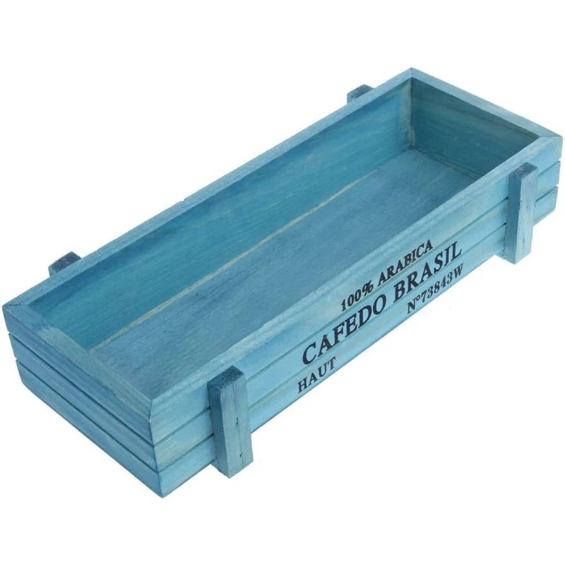 Creative Retro Decoration Storage Box Succulent Wood Flower Pot Plant Box (Random Color)
Creative Retro Decoration Storage Box Succulent Wood Flower Pot Plant Box (Random Color)