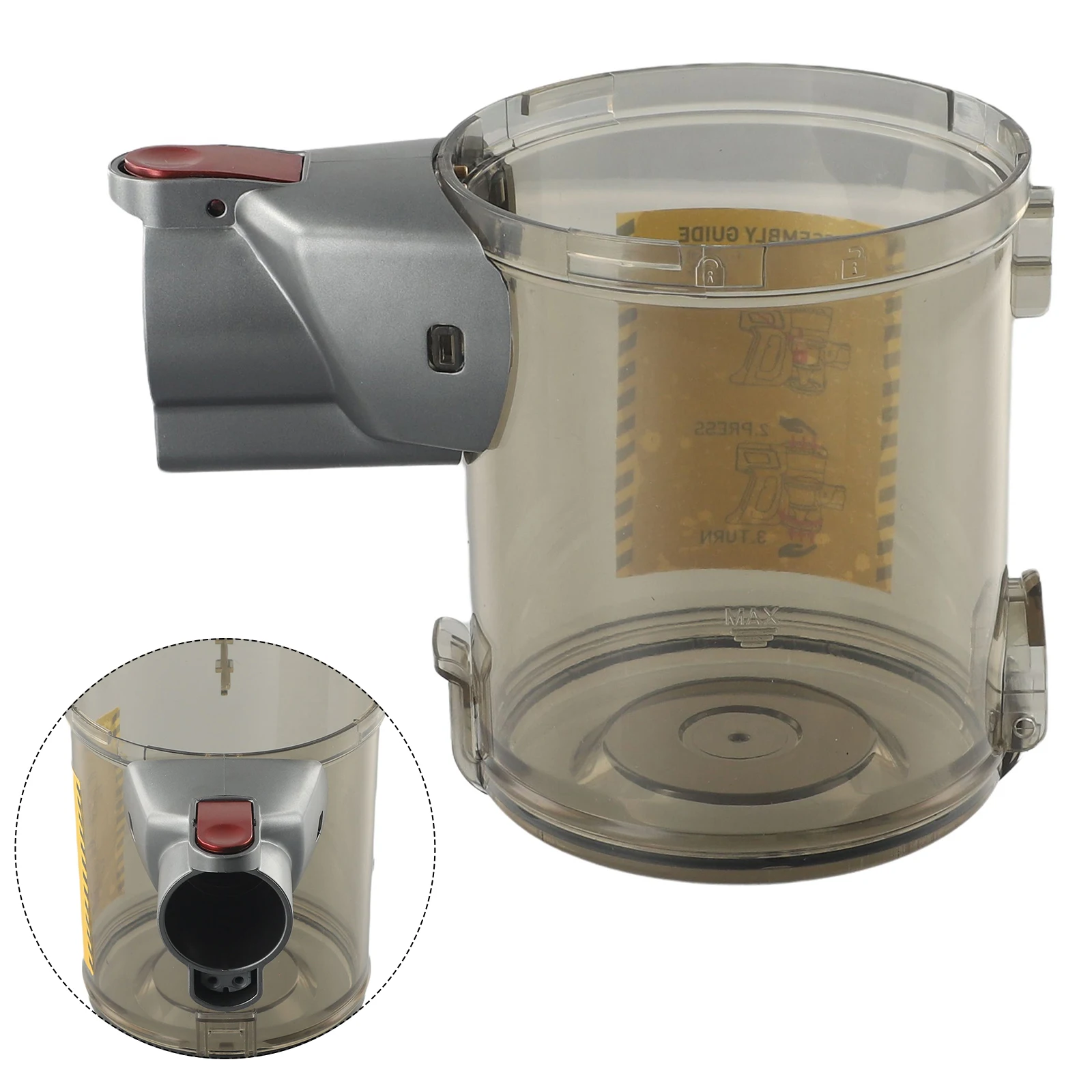 Dust Bin Container For Supersonics And CV100 IRoom Cv100 2.0 Vacuum Cleaner Accessories Household Cleaning Tool Spare Parts
Dust Bin Container For Supersonics And CV100 IRoom Cv100 2.0 Vacuum Cleaner Accessories Household Cleaning Tool Spare Parts
