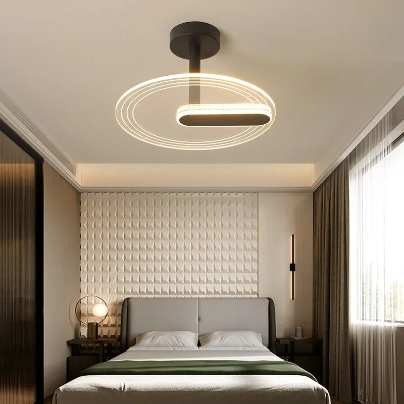 Modern Ceiling chandelier LED Lamp For Living Room Bedroom Study Room black gold color surface mounted chandelier Deco AC85-265V
Modern Ceiling chandelier LED Lamp For Living Room Bedroom Study Room black gold color surface mounted chandelier Deco AC85-265V
