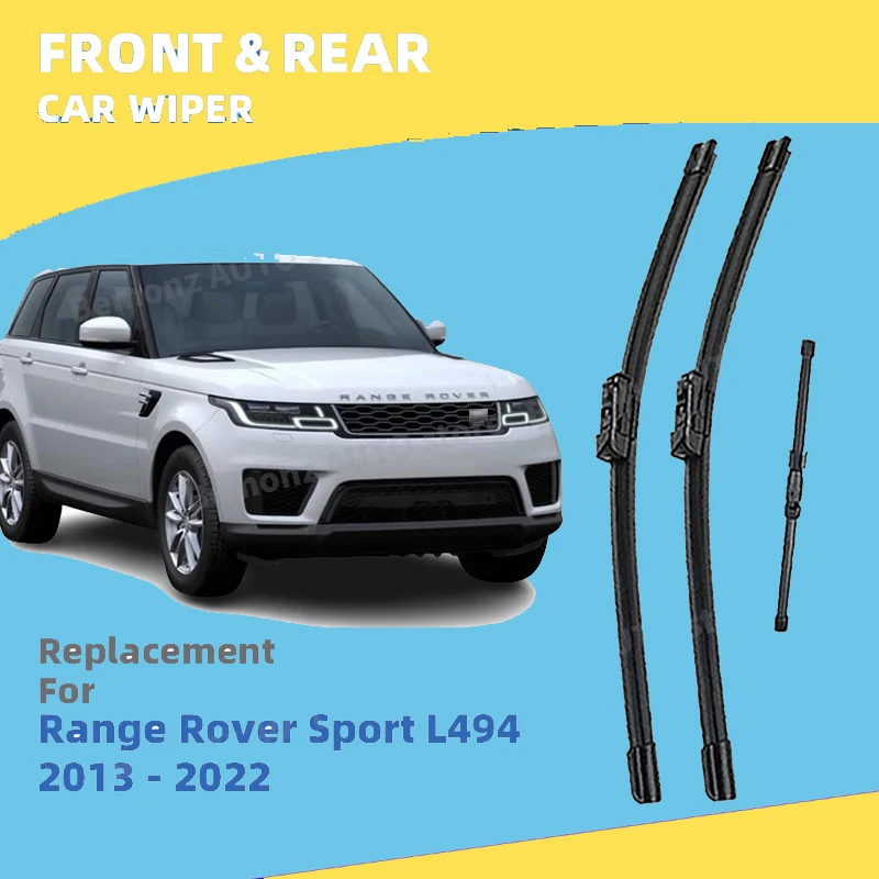 LHD Front Rear Windshield Wiper Blades For Range Rover Sport L494 2013 - 2022 3Pc Windscreen Cleaning Accessories
LHD Front Rear Windshield Wiper Blades For Range Rover Sport L494 2013 - 2022 3Pc Windscreen Cleaning Accessories