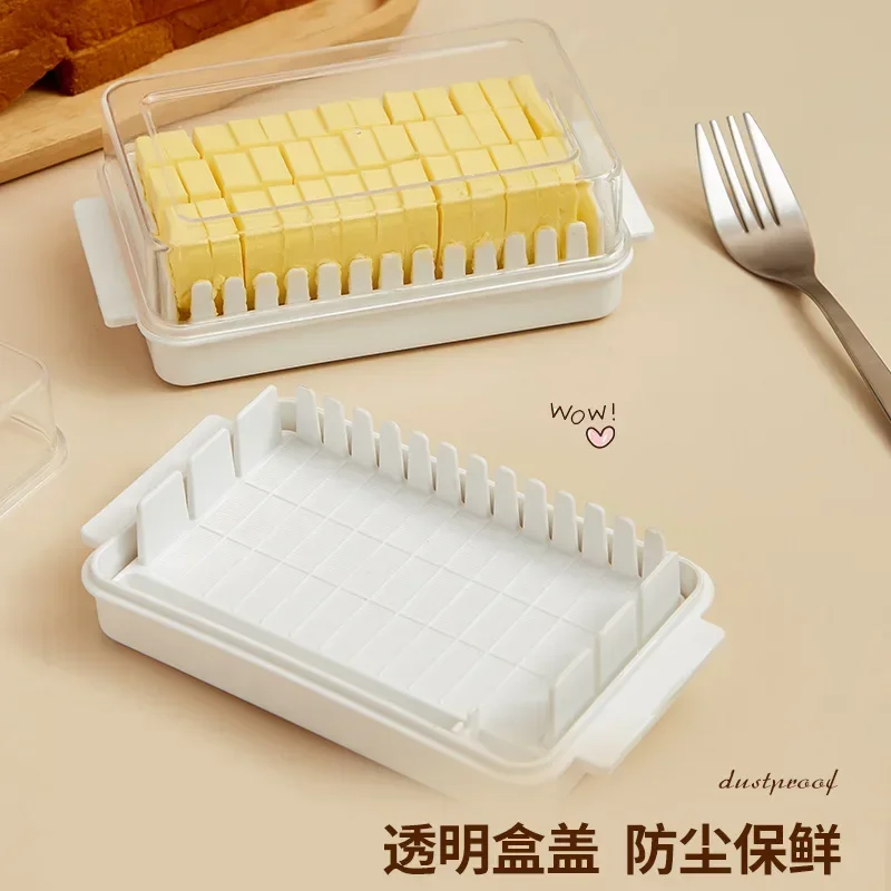 Butter Cutting Box with Lid, Butter Block Dish, Sealing Good Low-temperature Resistant Fridge Storage, Cheese Fresh Keeping Box
Butter Cutting Box with Lid, Butter Block Dish, Sealing Good Low-temperature Resistant Fridge Storage, Cheese Fresh Keeping Box