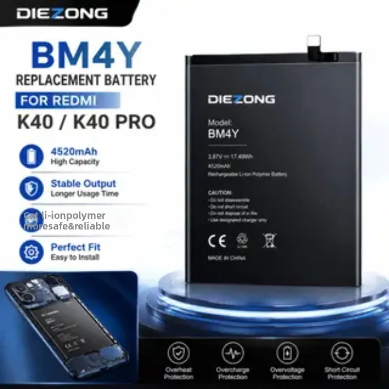 2026 NEW NOHON BM4Y BM56 Battery for Redmi K40 K40Pro K40 Gaming for Xiaomi Redmi K40 POCO F3 with Free Tools IN STOCK
2026 NEW NOHON BM4Y BM56 Battery for Redmi K40 K40Pro K40 Gaming for Xiaomi Redmi K40 POCO F3 with Free Tools IN STOCK