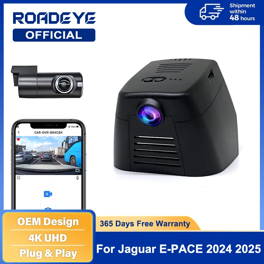 Dash Cam 4K UHD Recording Car Camera For Jaguar E-PACE 2024 2025 Plug and Play Night Vision WiFi APP Monitor Dashcam Car DVR
Dash Cam 4K UHD Recording Car Camera For Jaguar E-PACE 2024 2025 Plug and Play Night Vision WiFi APP Monitor Dashcam Car DVR