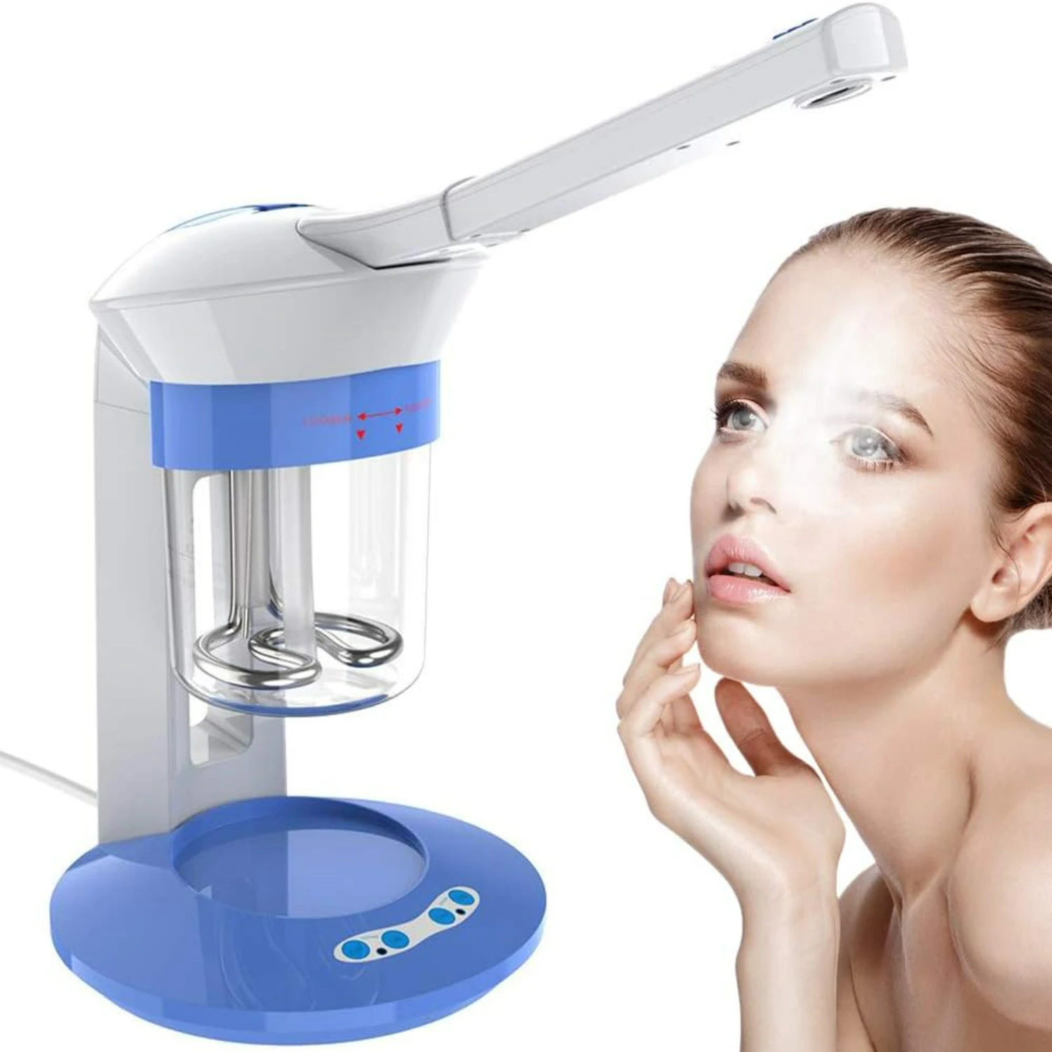 Ideal Blue Nano Ionic Facial Steamer for Home Face Care - Hot Steam, Ozone, Aromatherapy
Ideal Blue Nano Ionic Facial Steamer for Home Face Care - Hot Steam, Ozone, Aromatherapy
