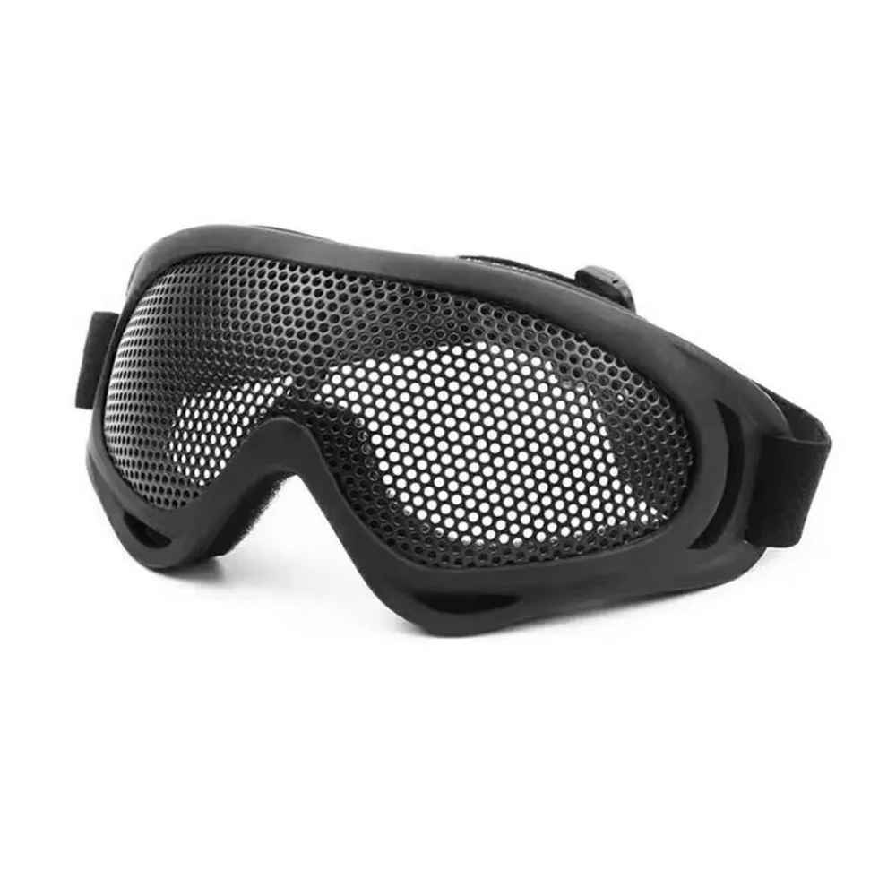 Iron Mesh Goggles High Density Mesh Eye Protection Outdoor Protective Goggles Perspective Adjustable Strap Mesh Glasses
Iron Mesh Goggles High Density Mesh Eye Protection Outdoor Protective Goggles Perspective Adjustable Strap Mesh Glasses