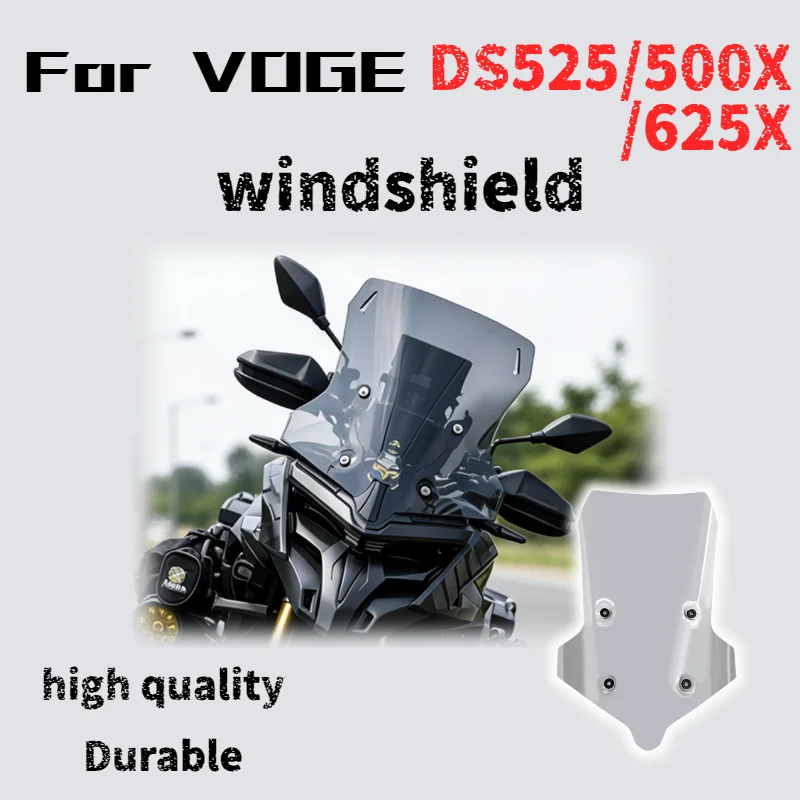 For VOGE DS525 DS500X DS625X windshield modification and heightening windshield panel
For VOGE DS525 DS500X DS625X windshield modification and heightening windshield panel
