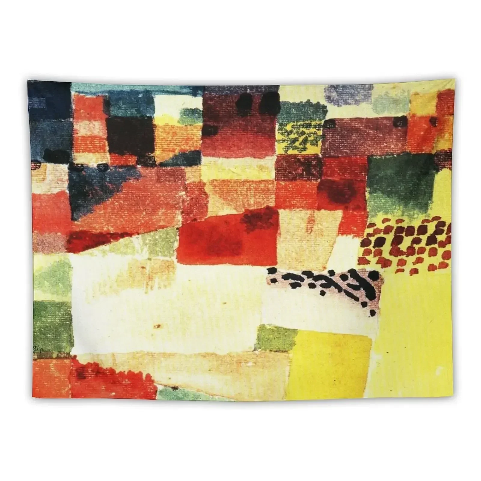 Paul Klee -"Hammamet" | Klee Color Block w/Signature Tapestry Decoration For Rooms Bathroom Decor Outdoor Decor Tapestry
Paul Klee -"Hammamet" | Klee Color Block w/Signature Tapestry Decoration For Rooms Bathroom Decor Outdoor Decor Tapestry