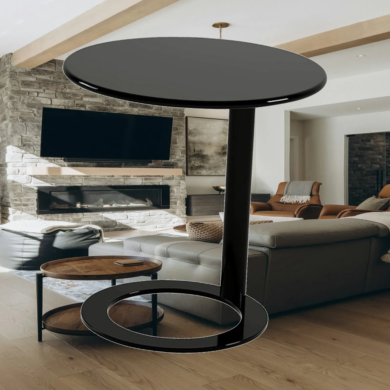 Small Round Side Table, Metal, Accent Table, Round Pedestal Table, Drink Table for Dorm
Small Round Side Table, Metal, Accent Table, Round Pedestal Table, Drink Table for Dorm