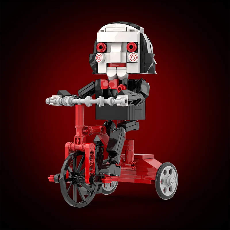 Puppet Riding Tricycle - Billy MOC Building Block Movie Character Series Model, Kids Educational Construction Toy, Gift
Puppet Riding Tricycle - Billy MOC Building Block Movie Character Series Model, Kids Educational Construction Toy, Gift