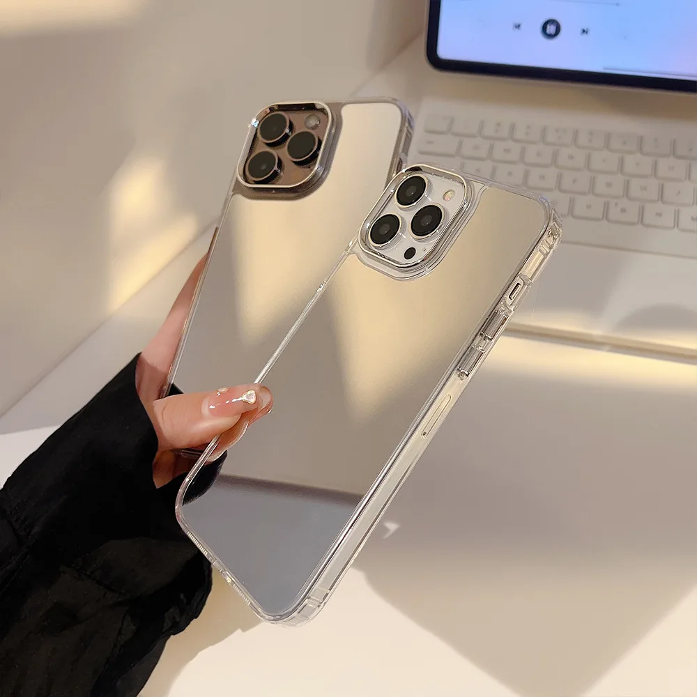 Electroplating mirror 14pro max suitable for iPhone 16 suitable for Apple 15 phone case 12 high-end feel 13pro minimalist 11
Electroplating mirror 14pro max suitable for iPhone 16 suitable for Apple 15 phone case 12 high-end feel 13pro minimalist 11