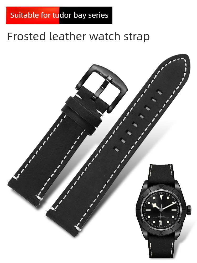 Frosted Leather Watch Strap for Tudor Biwan M79210 M79250BA M70150 Accessories Men 22mm
Frosted Leather Watch Strap for Tudor Biwan M79210 M79250BA M70150 Accessories Men 22mm