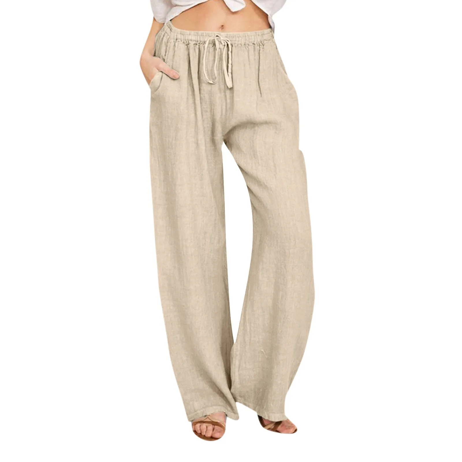 Retro Loose Y2k Cotton Linen Harem Pants Women Summer Harajuku High Waist Elastic Ankle-length Pants Oversize Casual Pants New
Retro Loose Y2k Cotton Linen Harem Pants Women Summer Harajuku High Waist Elastic Ankle-length Pants Oversize Casual Pants New