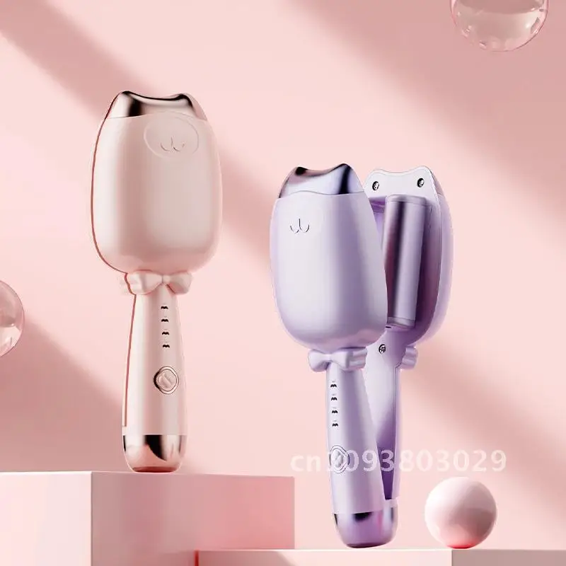 Hair Curling 32mm Deep Wave Curler Iron 4 Temperature Adjustable Crimping Heating Hair Styler Fast Style All for Iron Wand
Hair Curling 32mm Deep Wave Curler Iron 4 Temperature Adjustable Crimping Heating Hair Styler Fast Style All for Iron Wand