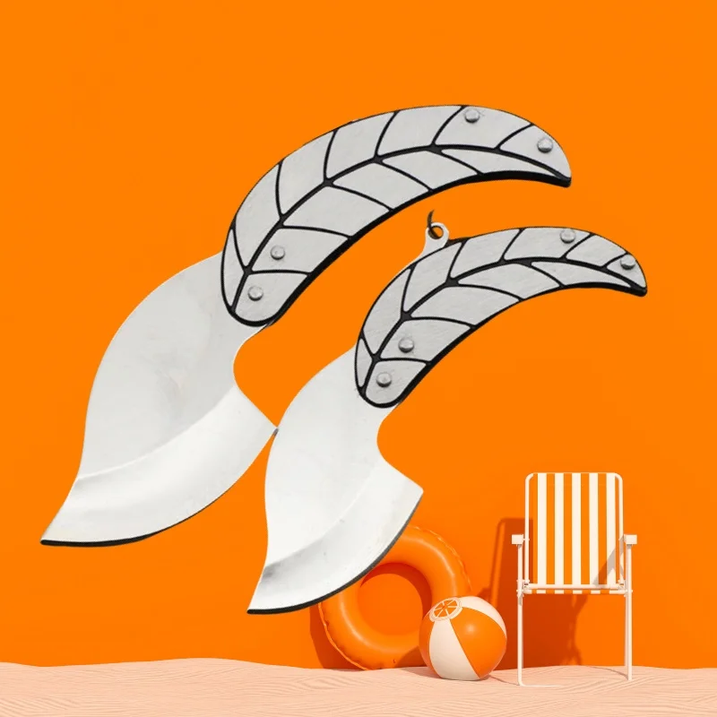 Outdoor key folding knife, creative mini gift knife, leaf blade knife
Outdoor key folding knife, creative mini gift knife, leaf blade knife