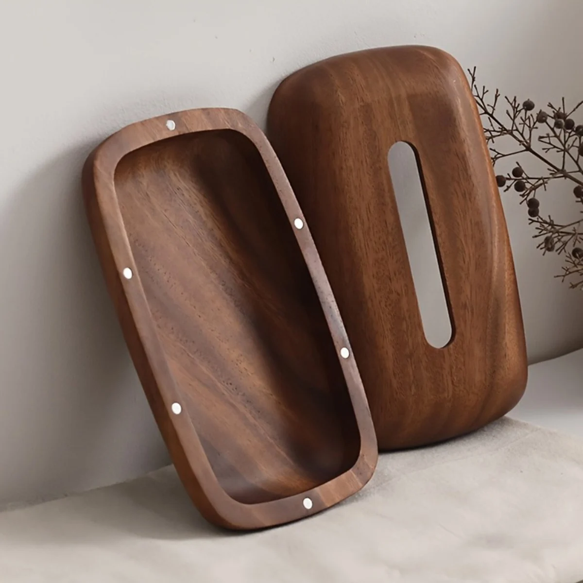 Vintage Style Walnut Wood Tissue Box Desktop Tissue Case Office Bedside Table Decoration Storage Box KitchensAccessories
Vintage Style Walnut Wood Tissue Box Desktop Tissue Case Office Bedside Table Decoration Storage Box KitchensAccessories