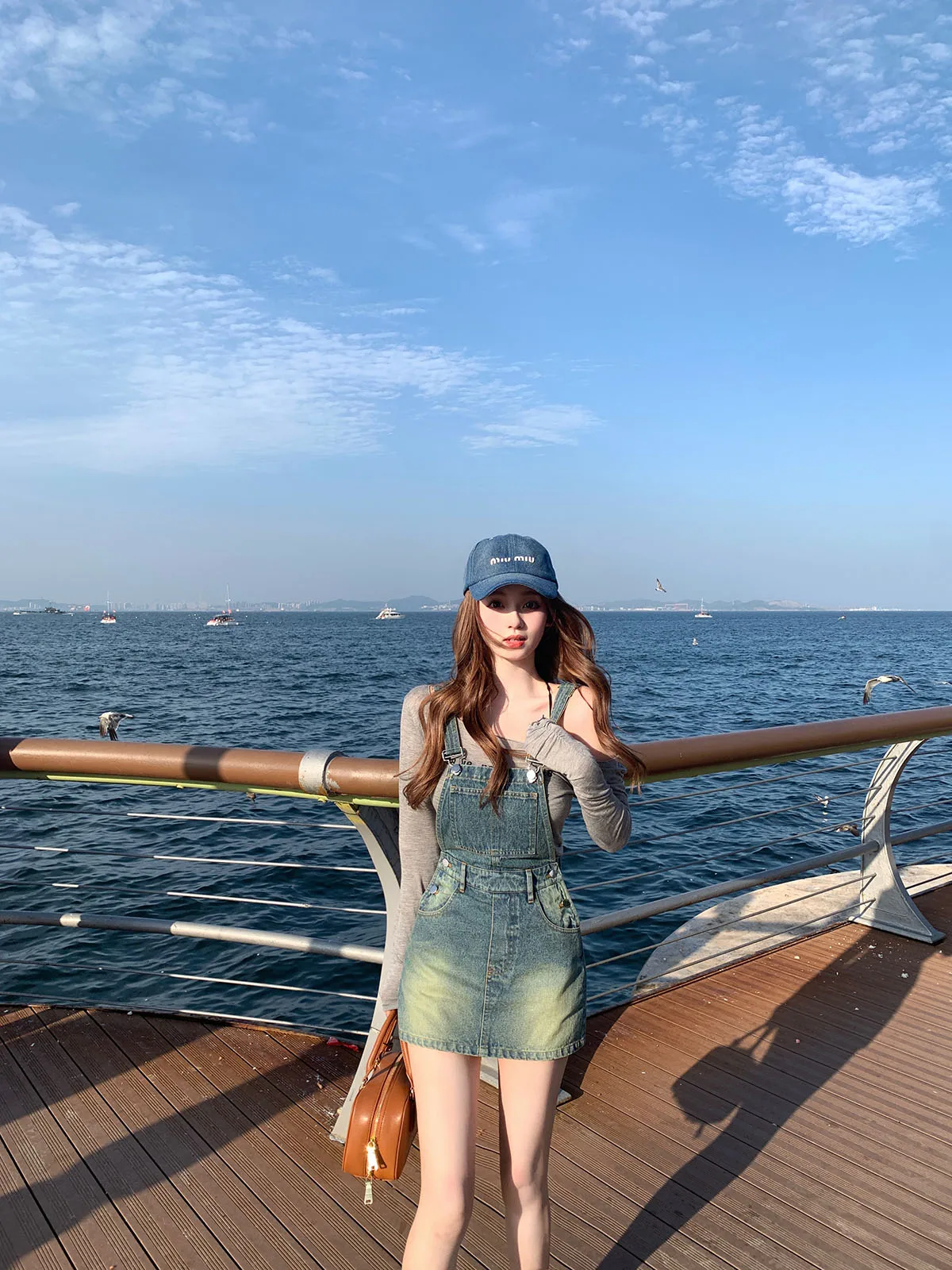 Lanlan's Wardrobe Lazy Girl Fashion Set Long Sleeve Denim Base Shirt And Skirt Women's Two Colors Stylish Layering Spring Cotton
Lanlan's Wardrobe Lazy Girl Fashion Set Long Sleeve Denim Base Shirt And Skirt Women's Two Colors Stylish Layering Spring Cotton