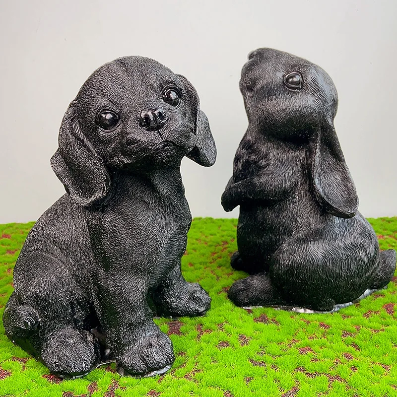 Black Resin Dog Rabbit Statue, Room Decor, Modern Aesthetic Accessory, Home Interior Decoration, Items Gifts, 1Pc
Black Resin Dog Rabbit Statue, Room Decor, Modern Aesthetic Accessory, Home Interior Decoration, Items Gifts, 1Pc