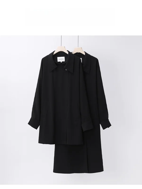 plus Size Women's Casual Sle Long Sve Coat Bla Slimming Spring New Arrival Ele Faion Polyester And Spandex Fiber
plus Size Women's Casual Sle Long Sve Coat Bla Slimming Spring New Arrival Ele Faion Polyester And Spandex Fiber