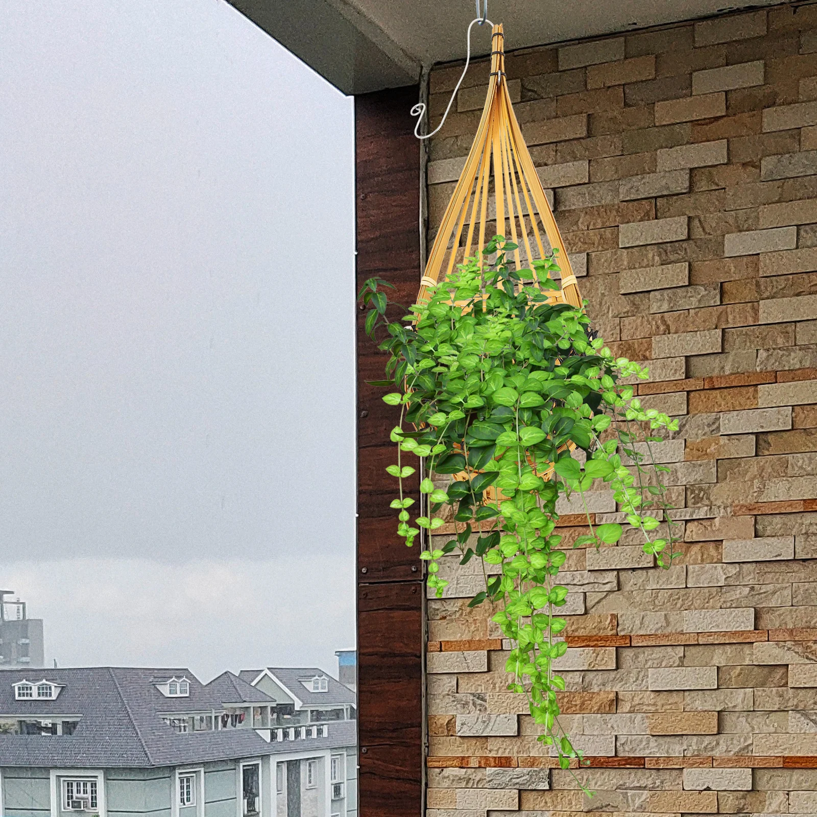 4Pcs Bamboo Woven Hanging Baskets Wall Decor Exquisite Workmanship Fresh Colors Suitable for Home Hotel Office Use
4Pcs Bamboo Woven Hanging Baskets Wall Decor Exquisite Workmanship Fresh Colors Suitable for Home Hotel Office Use