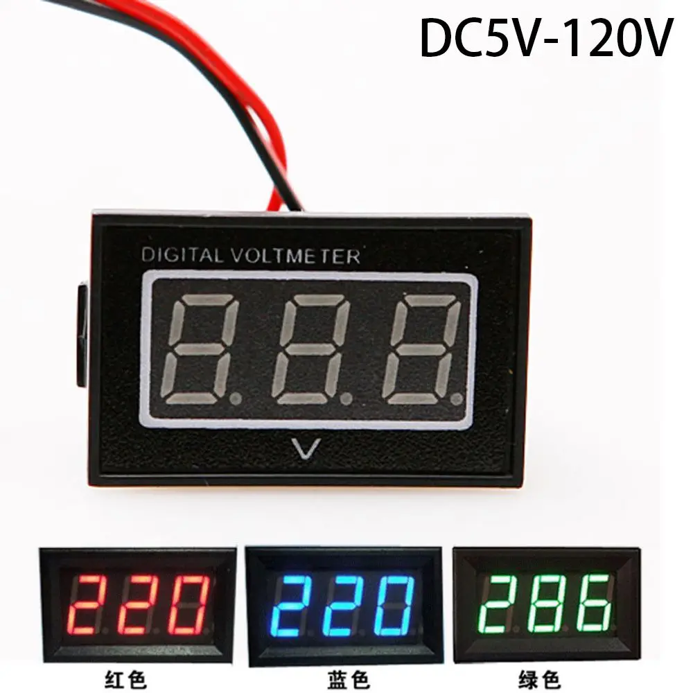 Reverse protection Golf Cart Club Car Blue/Green/Red Battery Gauge 5-120 Volt 24V 36v 48v Digital Voltage Meter
Reverse protection Golf Cart Club Car Blue/Green/Red Battery Gauge 5-120 Volt 24V 36v 48v Digital Voltage Meter