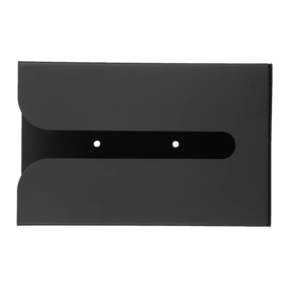 Durable Aluminum Tissue Box Holder Black Wall Mounted Napkin Organizer Rustproof Sturdy Toilet Paper Rack Household
Durable Aluminum Tissue Box Holder Black Wall Mounted Napkin Organizer Rustproof Sturdy Toilet Paper Rack Household